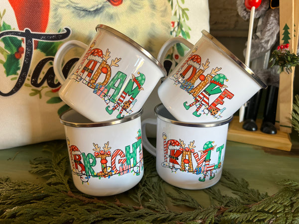 Christmas Camp Mugs