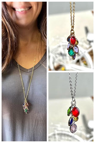 Birthstone Necklace 18" & 30"