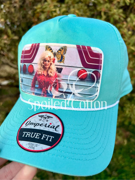 Dolly and Bus Hat