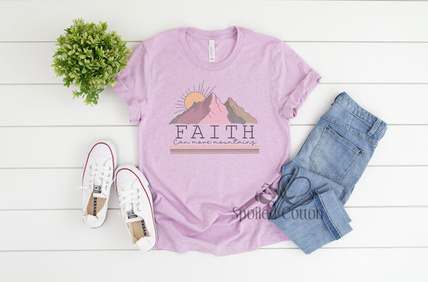 Faith Can Move Mountains Tee