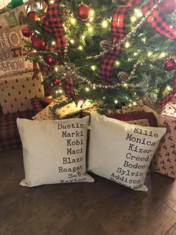 Personalized Pillow Covers