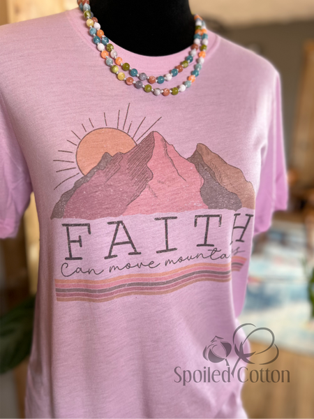 Faith Can Move Mountains Tee